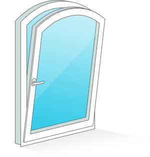 Лучковые окна