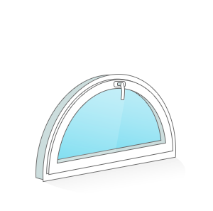 Полукруг окна